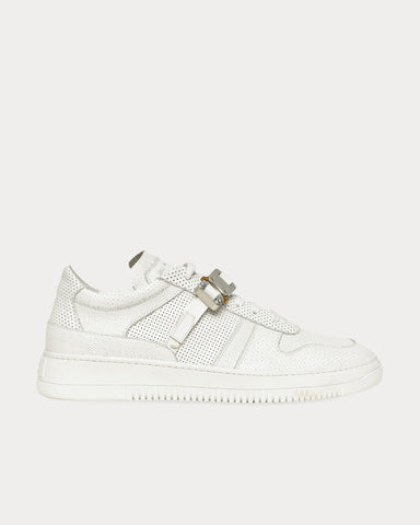 1017 ALYX 9SM Buckle White Low Top Sneakers