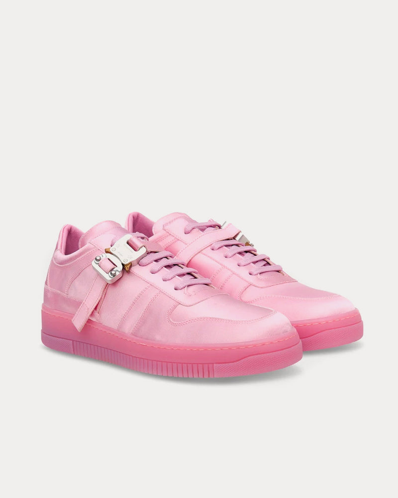 1017 ALYX 9SM Satin Buckle Pink Low Top Sneakers - 2