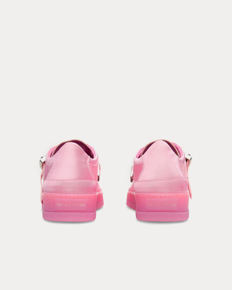 1017 ALYX 9SM Satin Buckle Pink Low Top Sneakers - 3