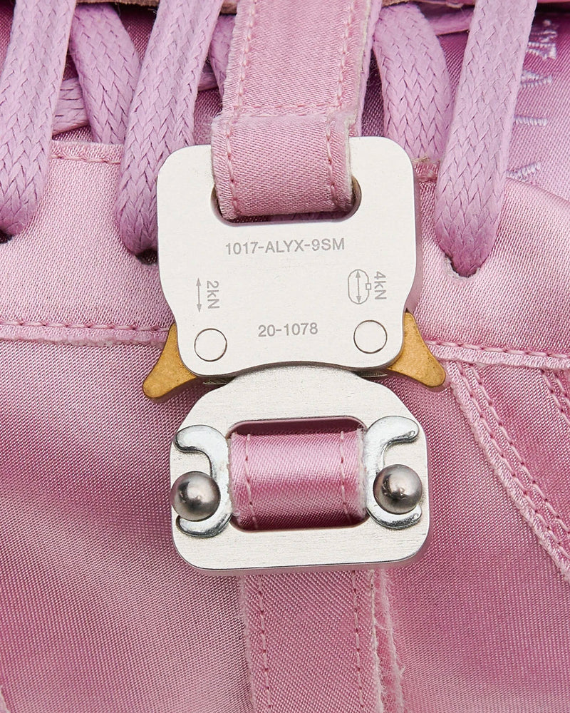 1017 ALYX 9SM Satin Buckle Pink Low Top Sneakers - 5