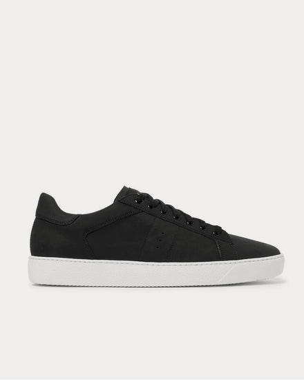 J.M. Weston Nubuck  Black low top sneakers - 1