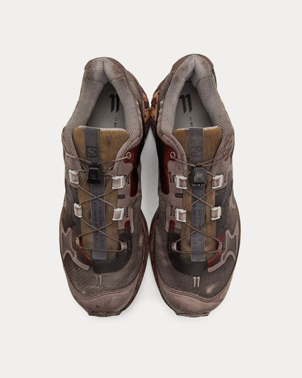 Salomon x 11 By Boris Bidjan Saberi Bamba 5 Dirty Grey Low Top Sneakers - 2