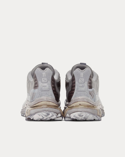 Salomon x 11 By Boris Bidjan Saberi Bamba 5 Light Grey Low Top Sneakers - 4