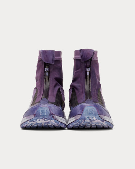 Salomon x 11 By Boris Bidjan Saberi Bamba 2 Murex Purple High Top Sneakers - 2