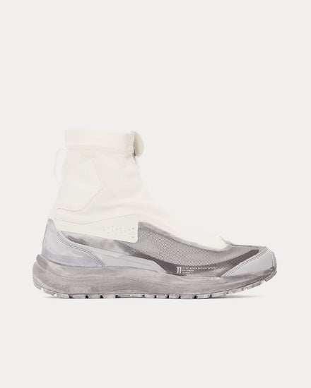 Salomon x 11 By Boris Bidjan Saberi Bamba 2 White / Grey High Top Sneakers - 1