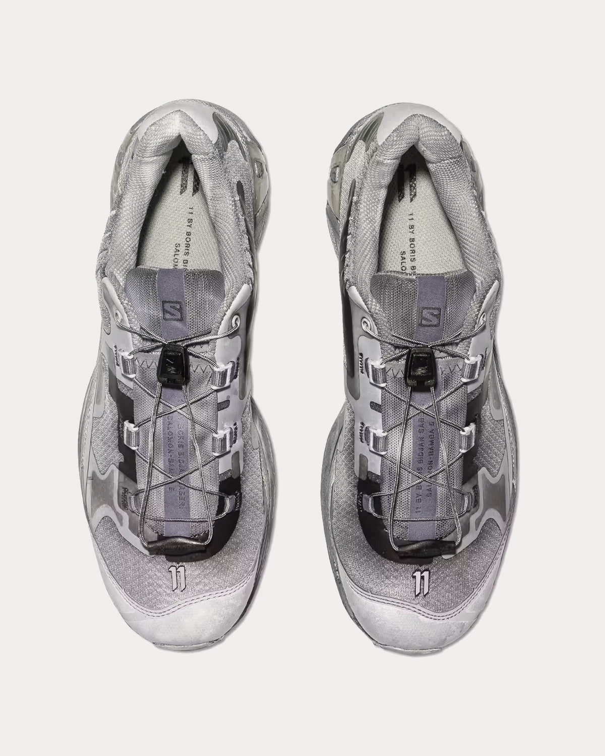 Salomon x 11 By Boris Bidjan Saberi - Bamba 5 Light Grey Low Top Sneakers