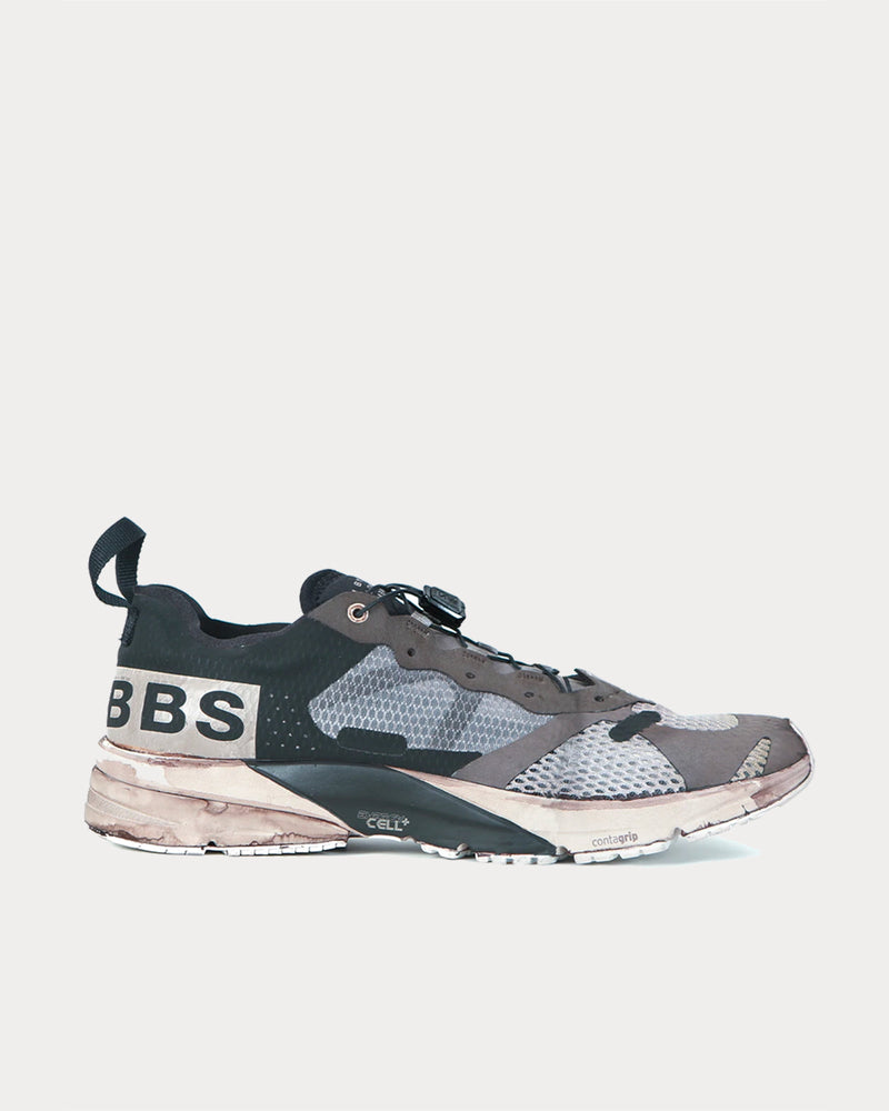 Salomon x 11 By Boris Bidjan Saberi BAMBA4 Grey Low Top Sneakers - 1
