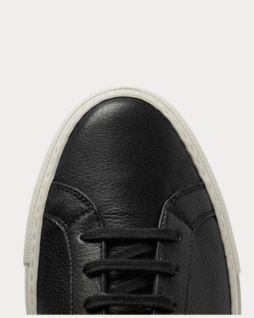 Common projects achilles grained leather sneakers deals