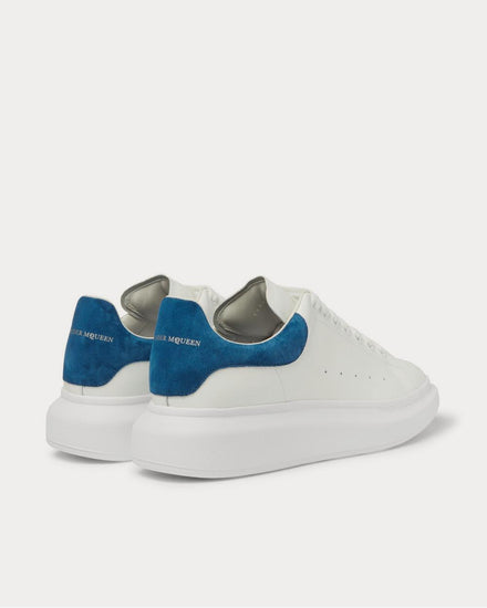 McQueen Exaggerated-Sole Leather  White low top sneakers - 4