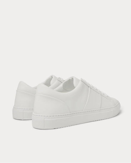 Mr P. Larry Leather  White low top sneakers - 4