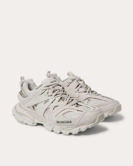 Balenciaga Track Nylon, Mesh and Rubber  White low top sneakers - 2