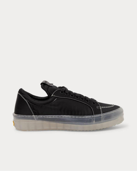 Rhude V1 Leather-Trimmed Nylon  Black low top sneakers - 1