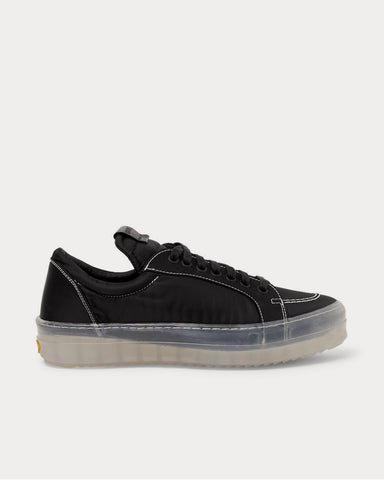 Rhude V1 Leather-Trimmed Nylon  Black low top sneakers