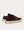 Cambridge Leather-Trimmed Suede  Burgundy low top sneakers