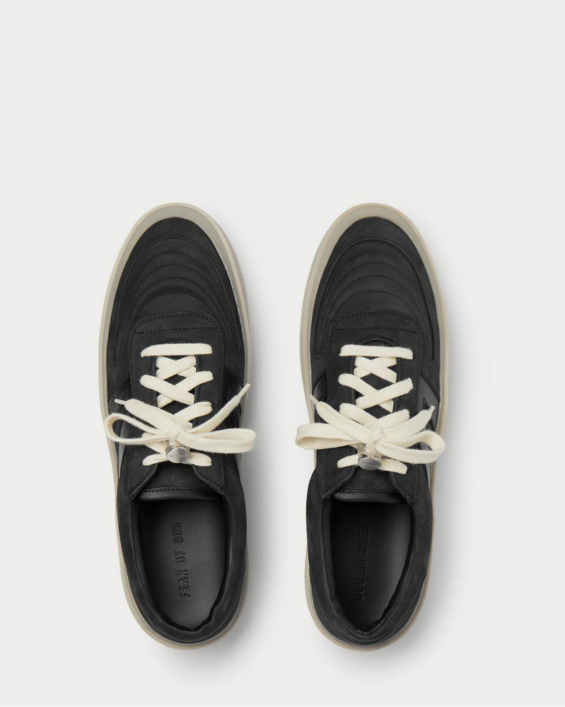 Fear of God Leather, Nubuck and Mesh  Black low top sneakers - 6