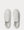 Backnet Perforated Leather  White low top sneakers