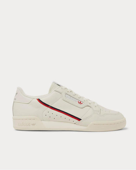 Adidas Continental 80 Grosgrain-Trimmed Leather  Off-white low top sneakers - 1