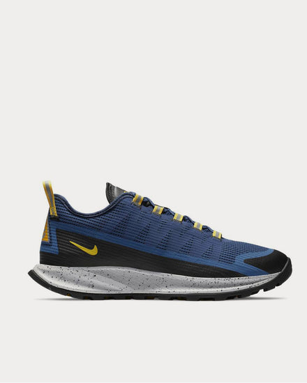 Nike ACG Air Nasu Rubber-Trimmed Mesh Hiking  Bright blue low top sneakers - 1