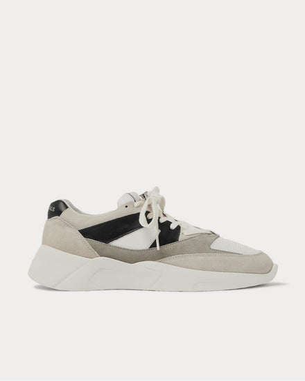 Fear of God Leather-Trimmed Suede and Mesh  Cream low top sneakers - 1