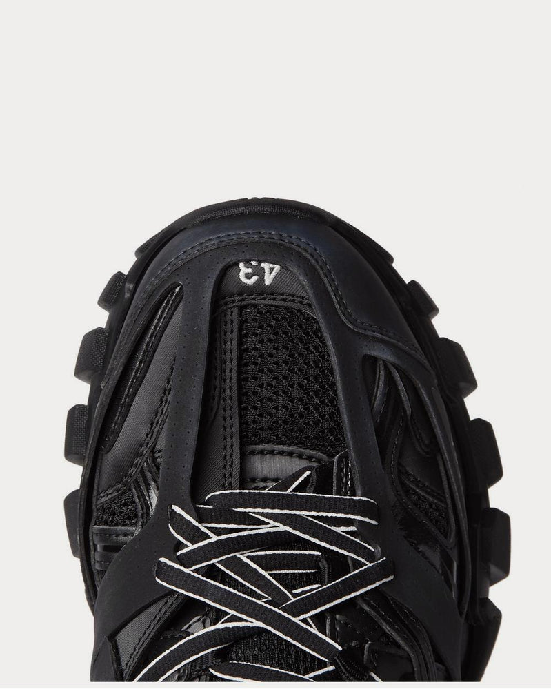 Balenciaga Track Nylon, Mesh and Rubber  Black low top sneakers - 5