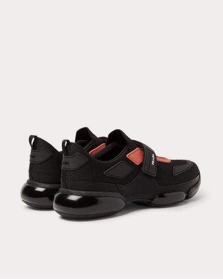 Prada Cloudbust Mesh and Rubber  Black low top sneakers - 4