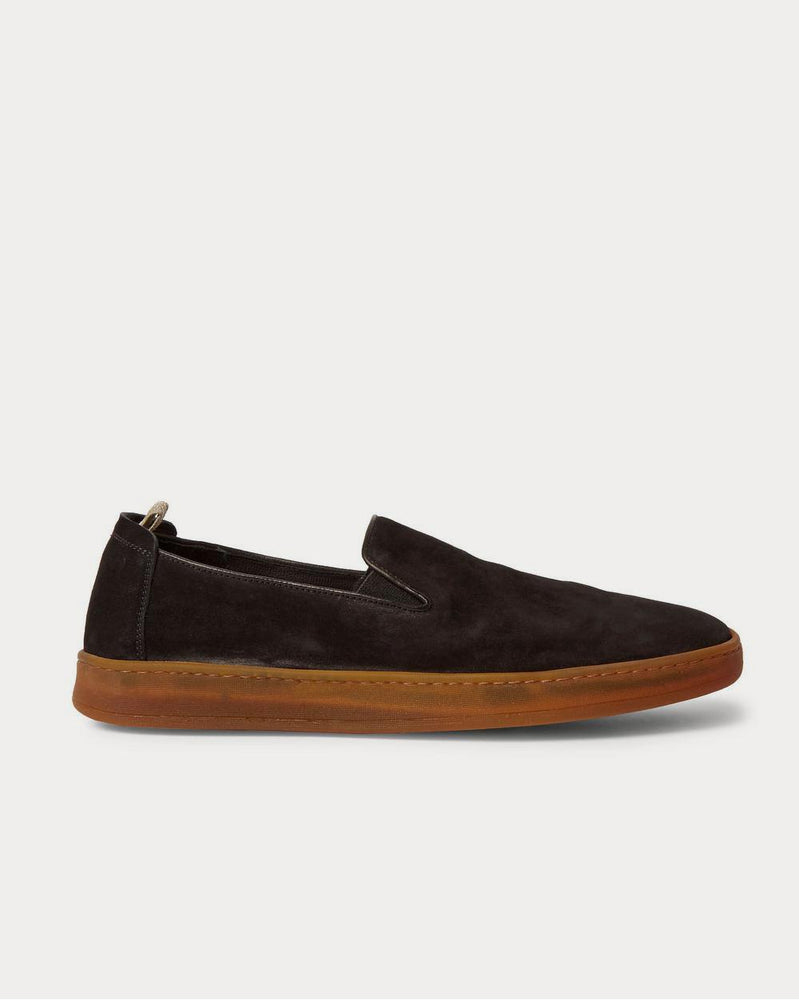 Officine Creative Key Suede Slip-On  Black slip on sneakers - 1