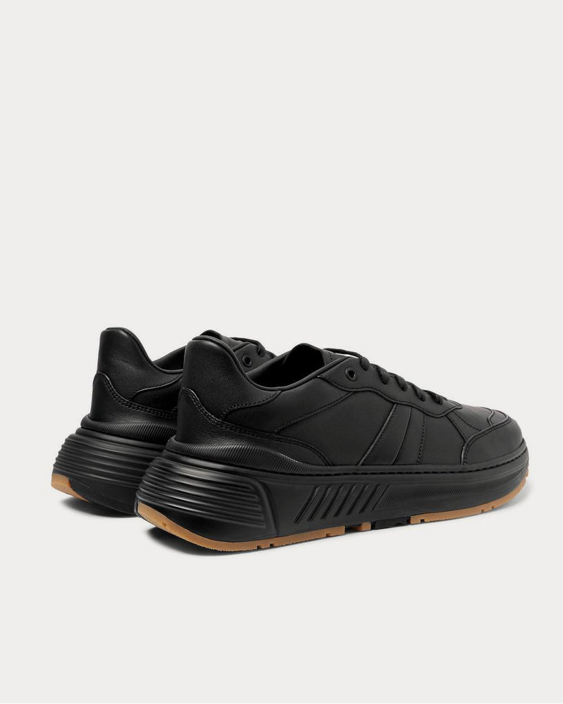 Bottega Veneta Speedster Leather  Black low top sneakers - 4