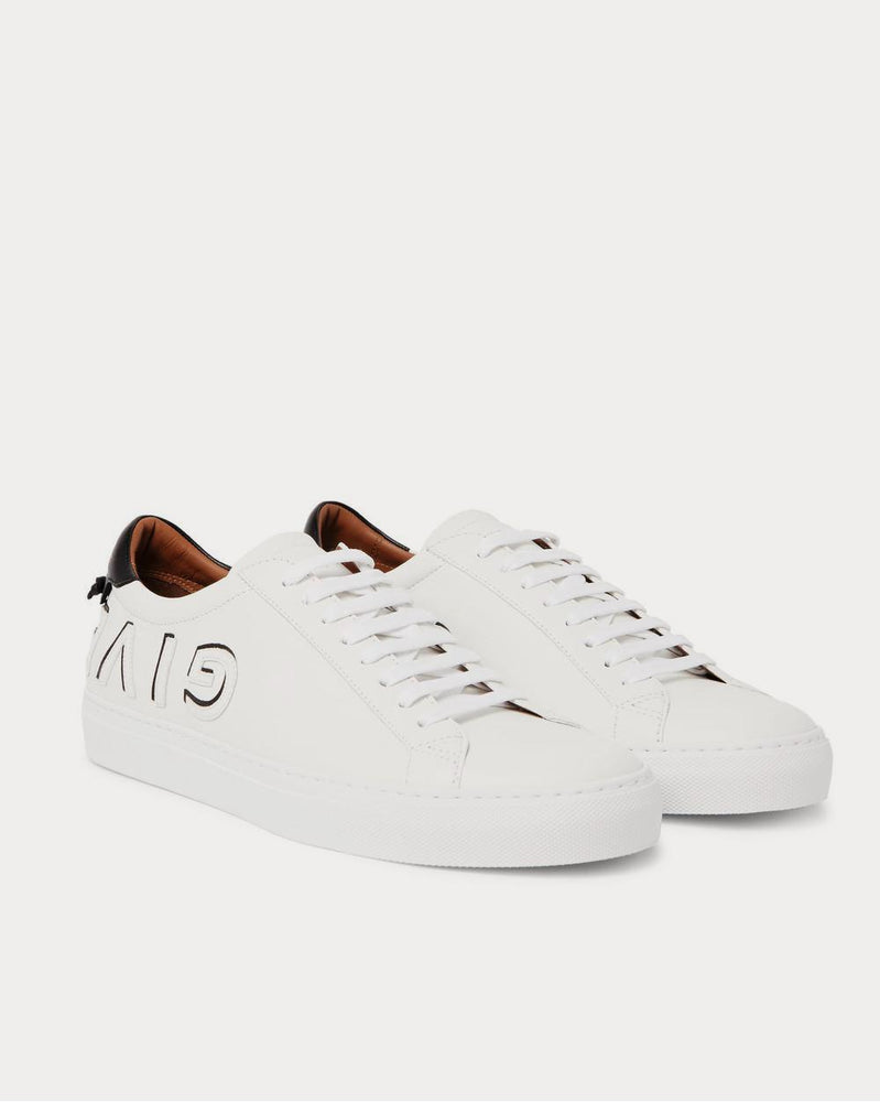 Givenchy Urban Street Logo-Print Leather  White low top sneakers - 2