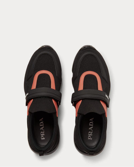 Prada Cloudbust Mesh and Rubber  Black low top sneakers - 6