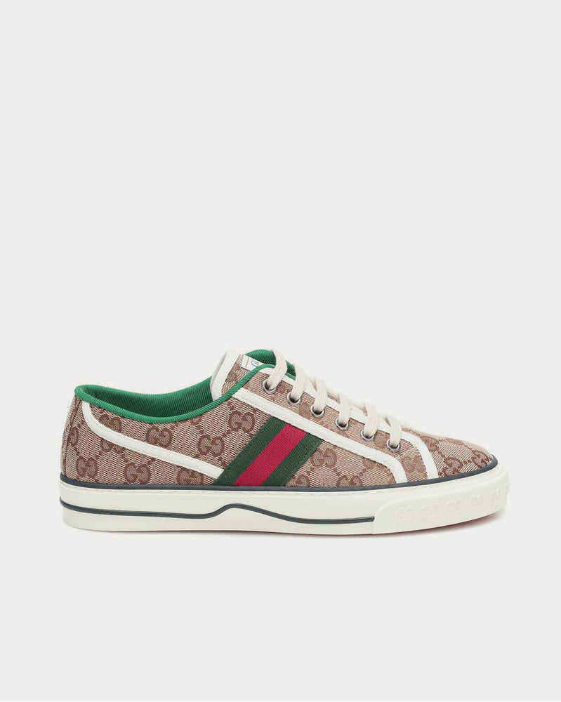 Gucci Gucci Tennis 1977 canvas Beige Low Top Sneakers - 1