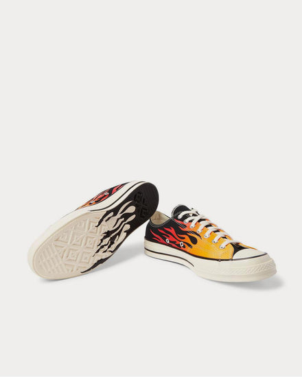 Converse Chuck 70 OX Printed Canvas  Black low top sneakers - 3