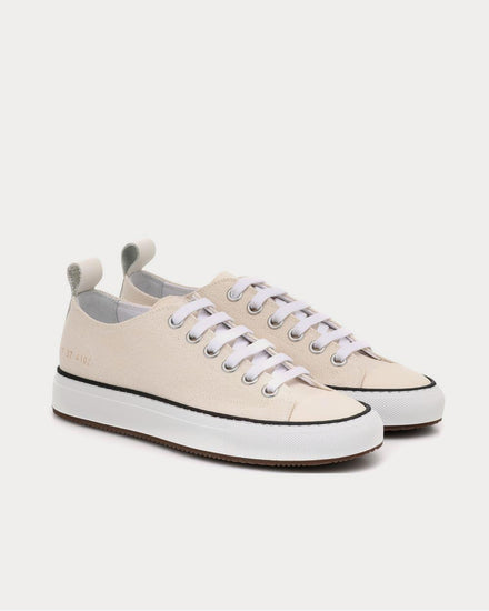Common Projects Tournament Low canvas Off White Low Top Sneakers - 2