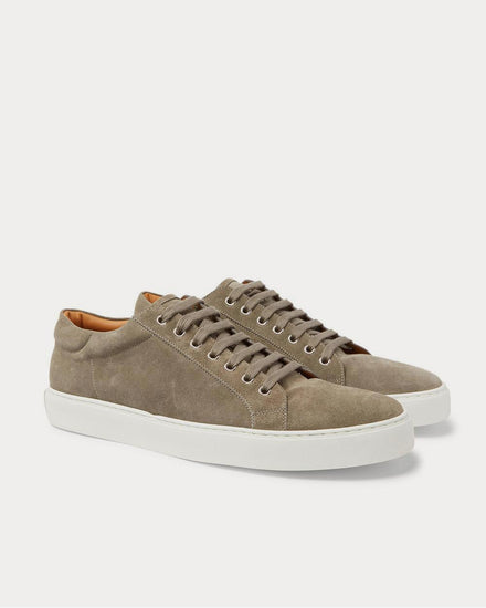 Ralph Lauren Purple Label Severn Suede  Gray low top sneakers - 2