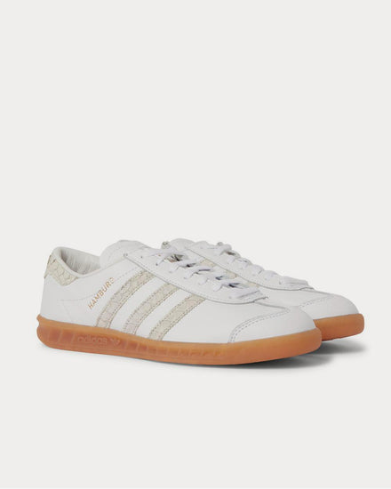 Adidas Hamburg Leather  White low top sneakers - 2