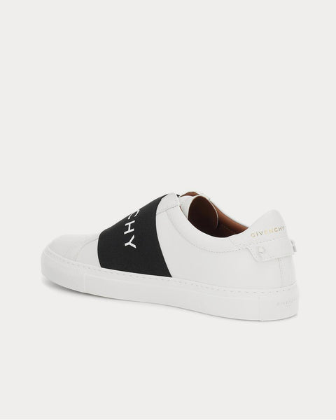 Urban Street leather White Slip On Sneakers