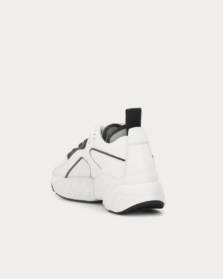 Acne Studios Manhattan leather White Low Top Sneakers - 3