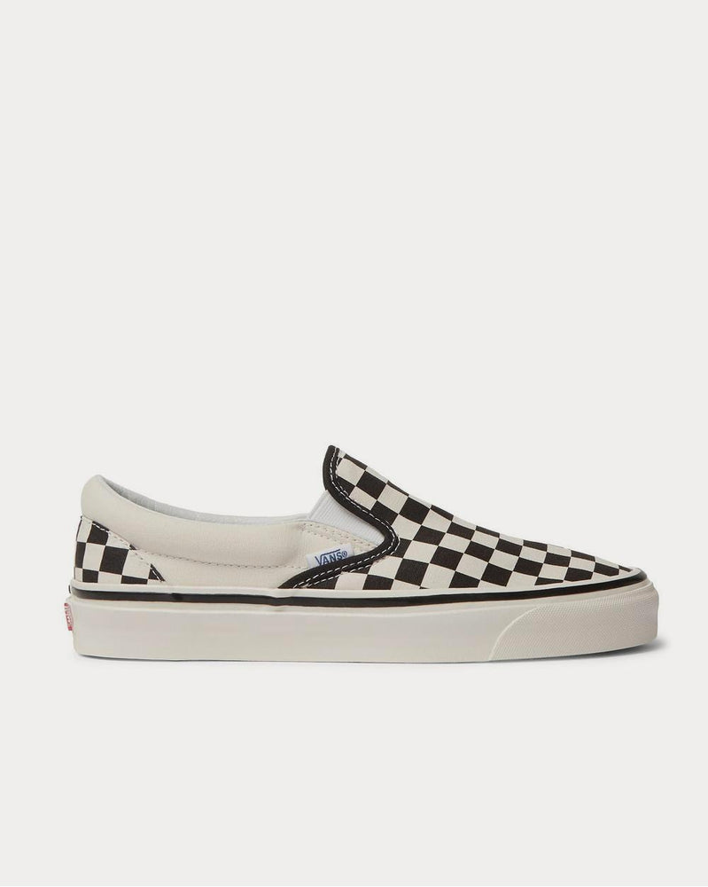 Vans UA Classic 98 DX Checkerboard Canvas Slip-On  White low top sneakers - 1