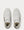 V-10 Rubber-trimmed Leather  White low top sneakers