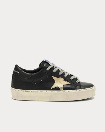 Golden Goose Hi Star Black Low Top Sneakers - 1