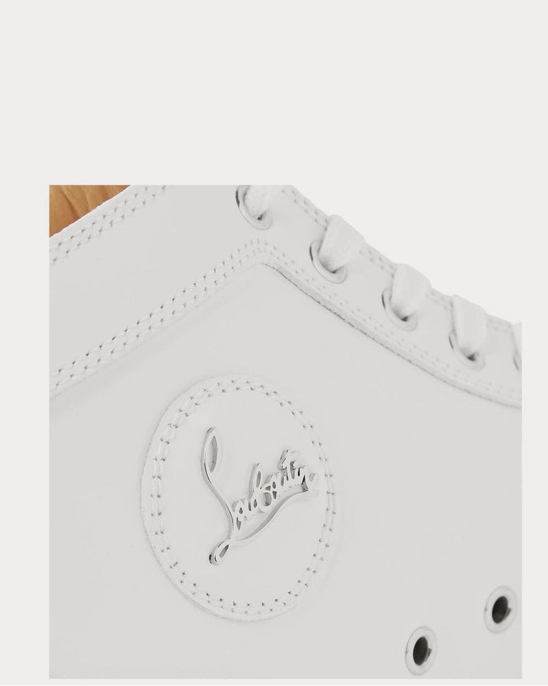 Christian Louboutin Louis Leather High-Top  White high top sneakers - 5