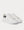 Exaggerated-Sole Croc Effect-Trimmed Leather  White low top sneakers