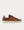 Warwick Burnished-Leather  Brown low top sneakers