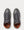 Full-Grain Leather  Black low top sneakers