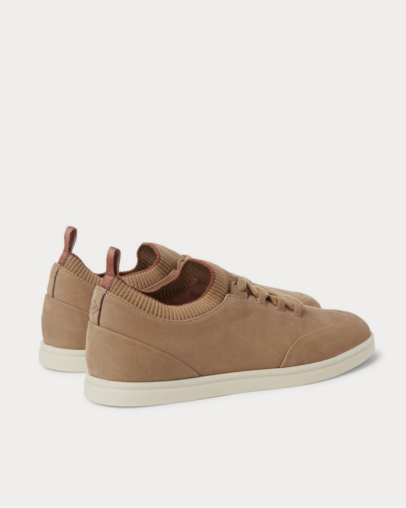 Loro Piana Soho Walk Nubuck  Brown low top sneakers - 3