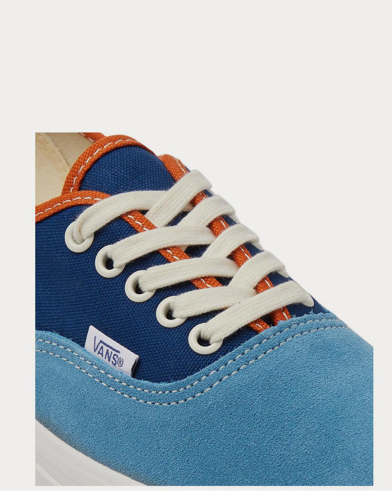 Vans OG Authentic LX Suede and Canvas  Blue low top sneakers - 4