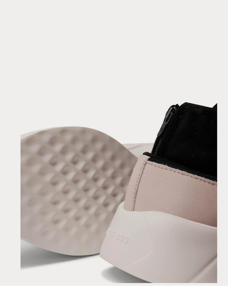 Fear of God Suede, Mesh and Neoprene  Cream high top sneakers - 4