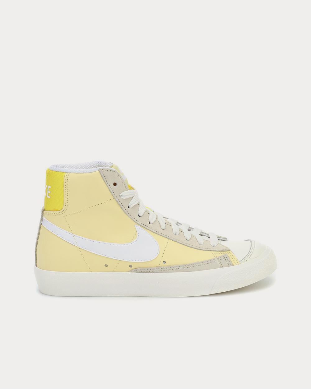 thermometer strak vreugde Nike Blazer Mid '77 leather Yellow High Top Sneakers - Sneak in Peace