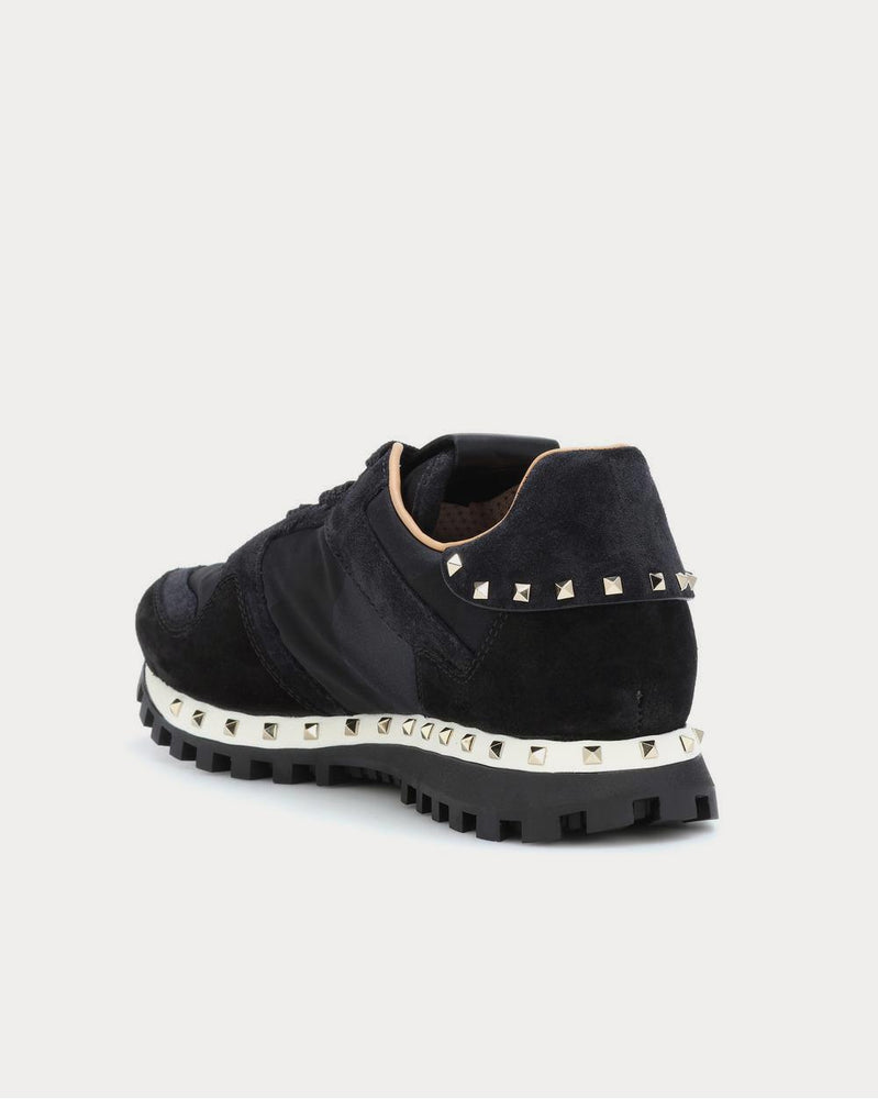 Valentino Valentino Garavani Studded camouflage Nero Low Top Sneakers - 3