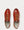 Hand-Painted Leather  Tan low top sneakers