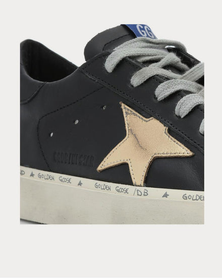 Golden Goose Hi Star Black Low Top Sneakers - 4